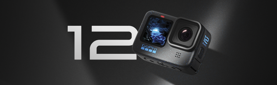 GoPro HERO12 Waterproof Action Camera with Front & Rear LCD Screens Ultra