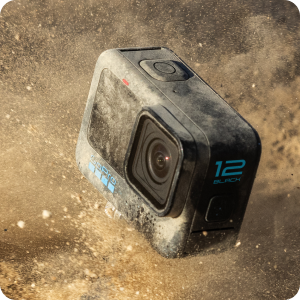 GoPro HERO12 Waterproof Action Camera with Front & Rear LCD Screens Ultra