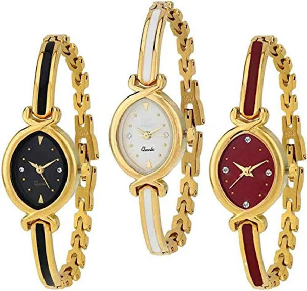 Acnos Premium Gold Chain Analog Watches